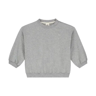 Gray Label Sweater - Dropped Shoulder - 0-3 Mte - Grey Melange