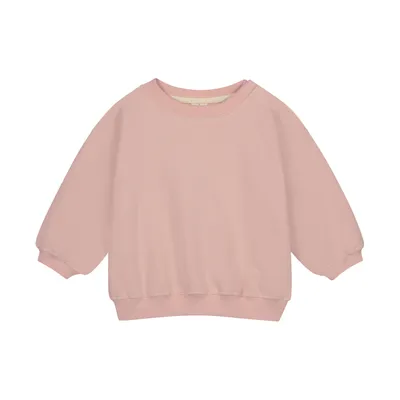 Gray Label Sweater - Dropped Shoulder - 6-9 Mte - Faded Pink
