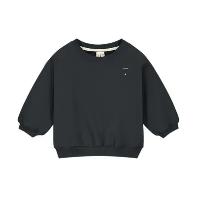 Gray Label Sweater - Dropped Shoulder - 0-3 Mnd - Pirate Black