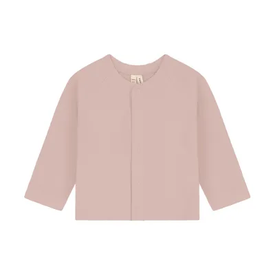 Gray Label Baby Raglan Vest - Faded Pink - 0‑3M