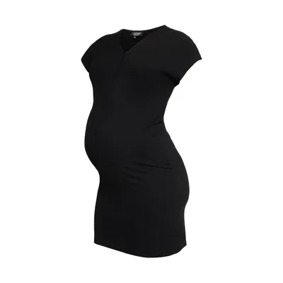 Het Bevallingsjurkje Bamboo - Black
