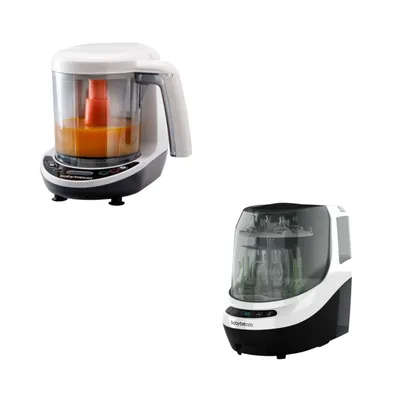 Baby Brezza One Step Food Maker Deluxe & Bottle Washer Pro
