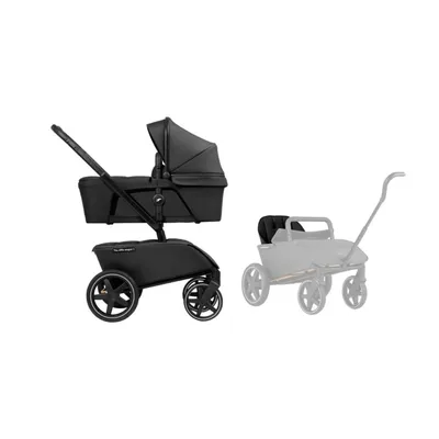 The Jiffle Wagon 2 - Black + The Jiffle Wagon - Duo & Bolderkarzitje - Zwart