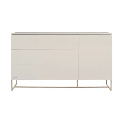 Kidsmill Kommode XL - Intense II - Oatmeal / Patinated Brass