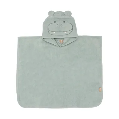 Jollein Badponcho Dier - Badstof - Hippo Happy