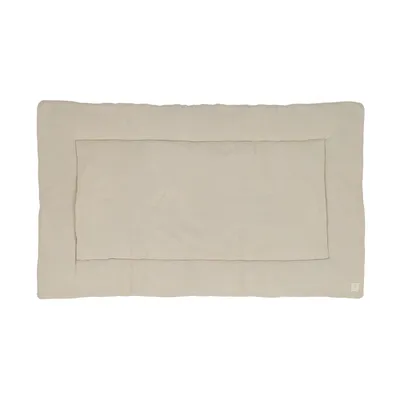 Jollein Tweeling Boxkleed - Basic Knit - 71 x 122 cm - Oatmeal