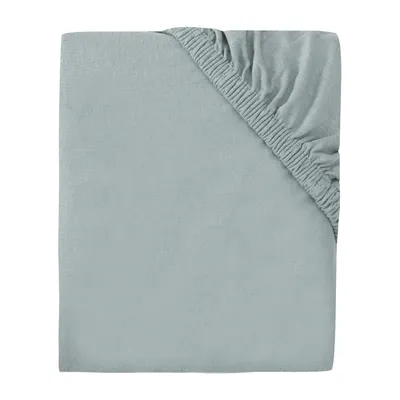 Jollein Spannbettlaken - 70/75 x 140/150 cm - Jersey - Sea Green