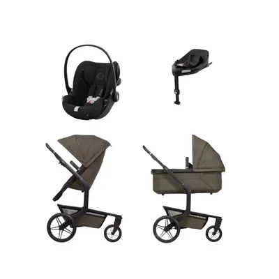 Joolz Day 5 Kinderwagen 2-in-1 | Cybex Cloud T Plus Autositz | Cybex Base T