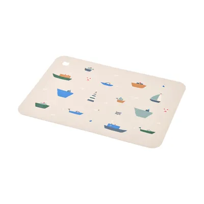 Liewood Jude Printed Placemat - Sailing / Sandy