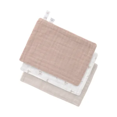 Lässig Miracle Of Nature Leaves Waschlappen - 3er - Pack - Musselin