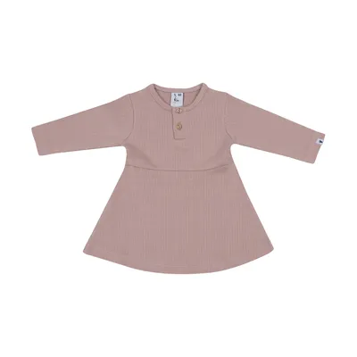 Klein Baby Kleid Ripp - Fawn
