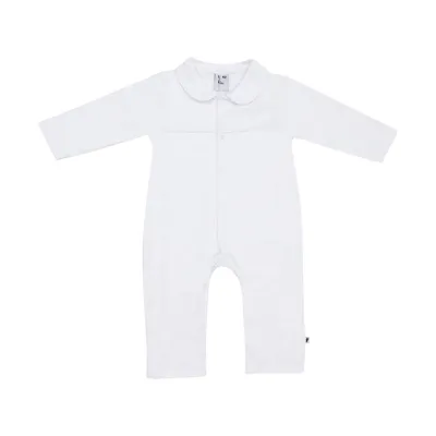 Klein Baby Strampler ohne Füßchen - Größe 50 - White