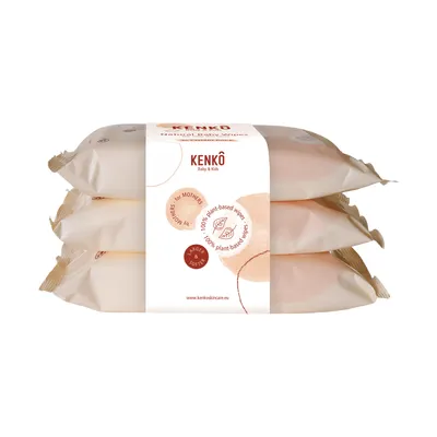Kenko 3-in-1 Feuchttücher - 3er-Pack