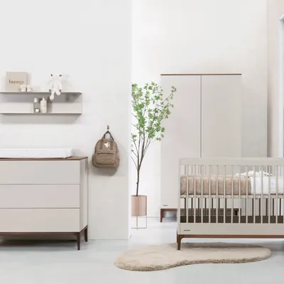 Kidsmill Modular Babyzimmer Oatmeal / Walnuss