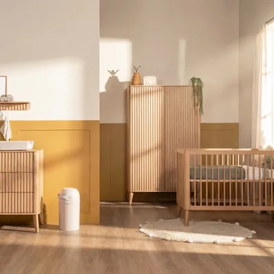 Kidsmill Tune Babyzimmer mit Latten – Eiche