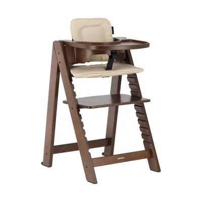 Kidsmill Up! Hochstuhl Buche Walnuss - Komplettset - 6 Mte+
