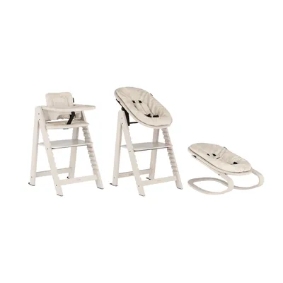 Kidsmill Up! Hochstuhl Buchenholz Komplettset - 0 Mte+ / 6 Mte+