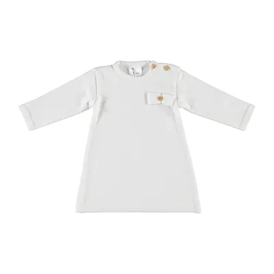 Klein Baby Kleid - Natural White