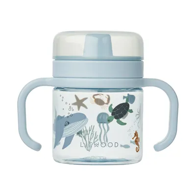 Liewood Kylo Tritan Sippy Cup - Sea Creature / Sandy - 280 ml