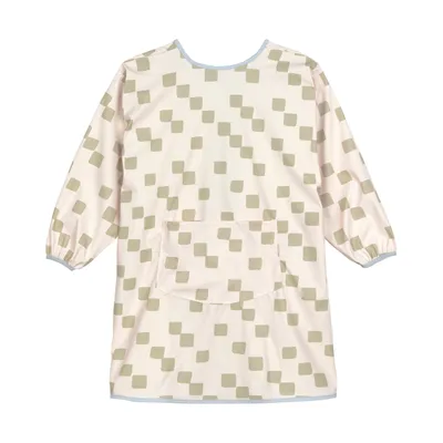 Lässig Lätzchen mit Ärmeln - Happy Fruits - Light Khaki