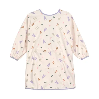 Lässig Lätzchen mit Ärmeln - Happy Fruits - Pastel Lilac