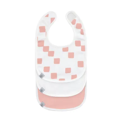 Laessig Lätzchen Newborn 3 Stück - Happy Fruits - Peach