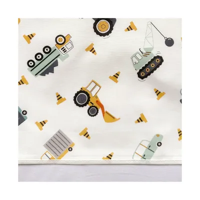 Bink Bedding Bram Bettlaken - 100 x 150 cm - Fahrzeugdruck