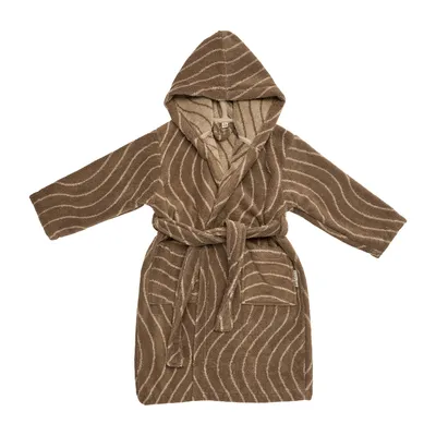Leander Bademantel - Woodland Mocca - 5-6 Jahre