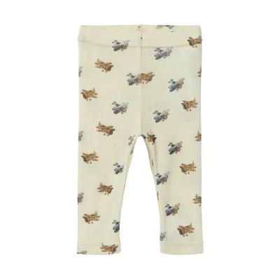 Lil' Atelier Detail Legging - Turtledove Melange