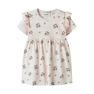 Lil' Atelier Strawberry Jurkje - Maat 68 - Morganite
