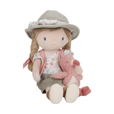 Little Dutch Kuschelpuppe Rosa - Safari Friends