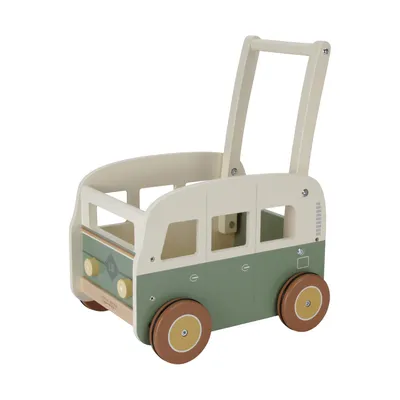 Little Dutch Vintage Lauflernwagen Green