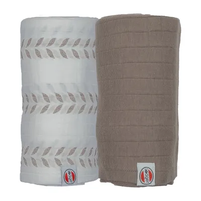 Lodger Hydrofieldoek - 2 Stuks - 110 x 110 cm - Matcha