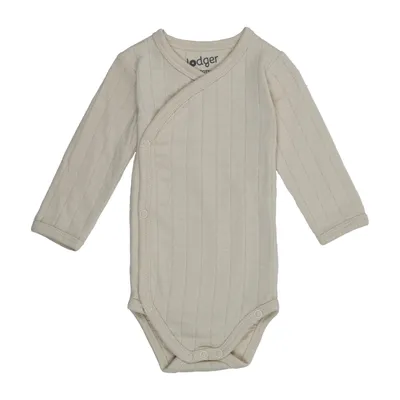 Lodger Solid Wickelbody Langarm - Birch