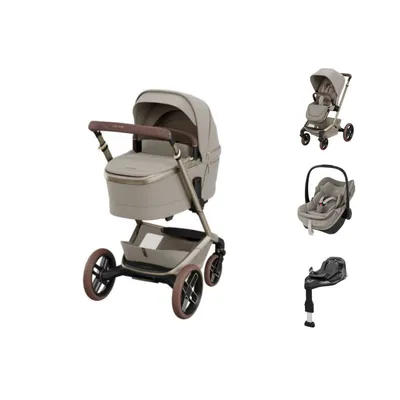 Maxi-Cosi Fame Kinderwagen | Maxi-Cosi Coral Slide Pro Kindersitz | Familyfix Slide Pro