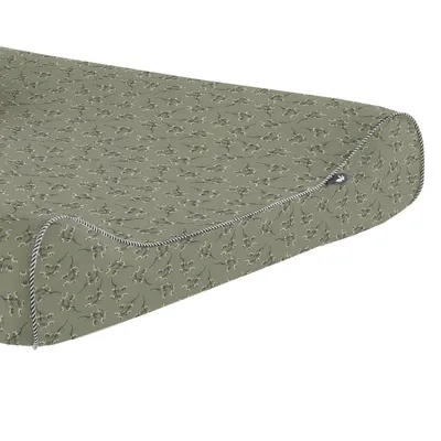 Mies & Co Daisies Waskussenhoes - Teagreen