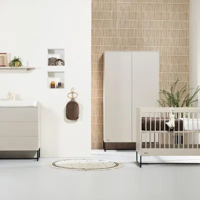 Kidsmill Intense Babyzimmer - Matt Oatmeal