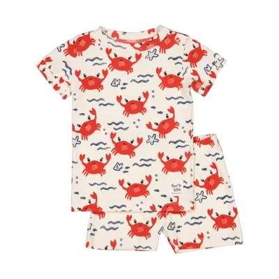 Feetje Cooper Crab Premium Shortama Offwhite