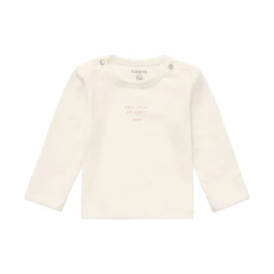 Noppies Neisse Shirt Met Lange Mouwen - Egret