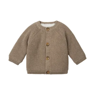 Noppies Nevers Knit Vestje - Taupe Melange