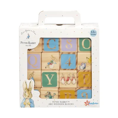 Peter Hase ABC-Holzbausteine - 12+ Monate ( 16 Stück)