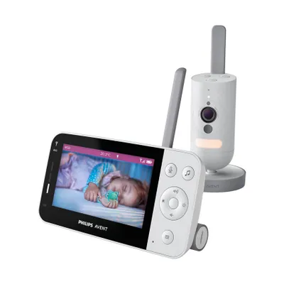 Philips Avent Babyphone mit Kamera - SCD953/26 - Silk White 