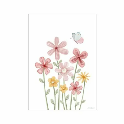 Little Dutch Poster - Fairy Garden - A3