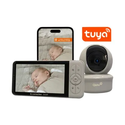 Qute Babyphone - Q-Connection Smart WIFI 2-in-1 5HD