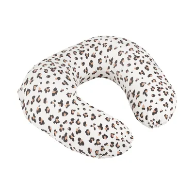 Doomoo Voedingskussen - Softy Leopard Cream
