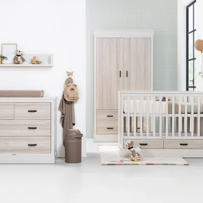 Kidsmill Newport Babyzimmer Oatmeal / Eiche