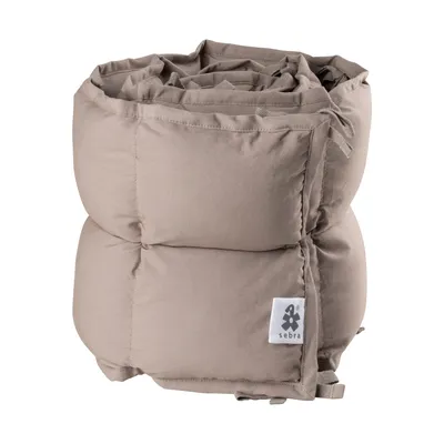 Sebra Babybettumrandung - Jetty Beige - 180 cm - Kapok