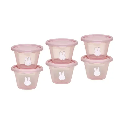 Koko Aufbewahrungsdosen-Set - Miffy - 120 ml - 6 Stück