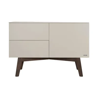 Kidsmill Sixties Commode Oatmeal / Walnoot