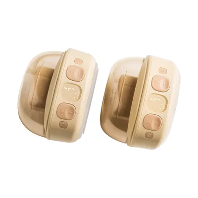 Hegen Draagbare Draadloze Borstkolf - 2 Stuks - 170 ml - Nude